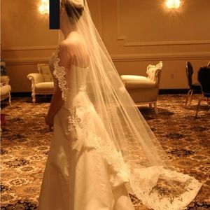 Wedding Veil handmade lace